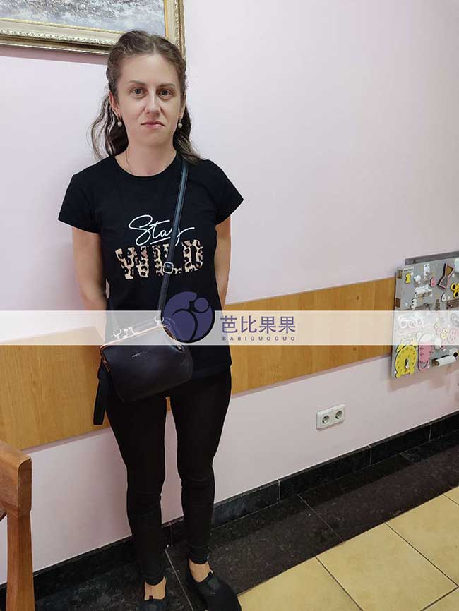 L女士在格鲁吉亚DY匹配的试管妈妈做孕12周+4天B超检查