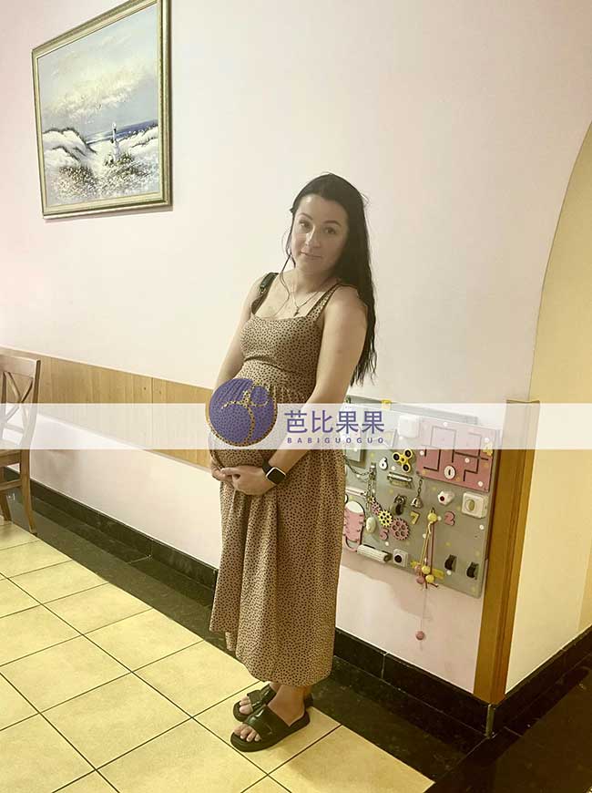 乌克兰试管妈妈B超