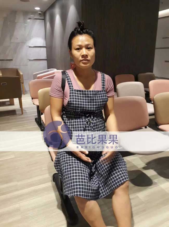 做泰国试管的R女士家女宝宝已经孕35周