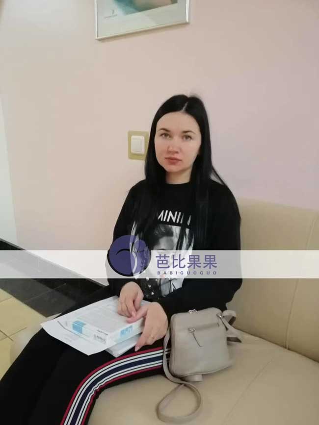 乌克兰试管助孕妈妈孕19周做检查