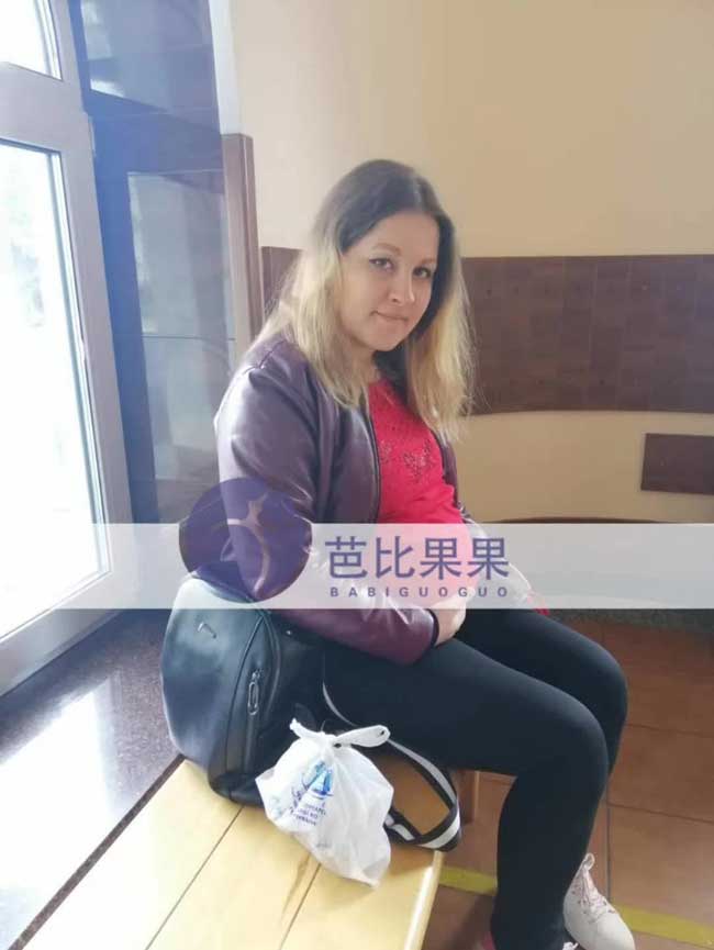 S女士的乌克兰试管移植做孕38周产检