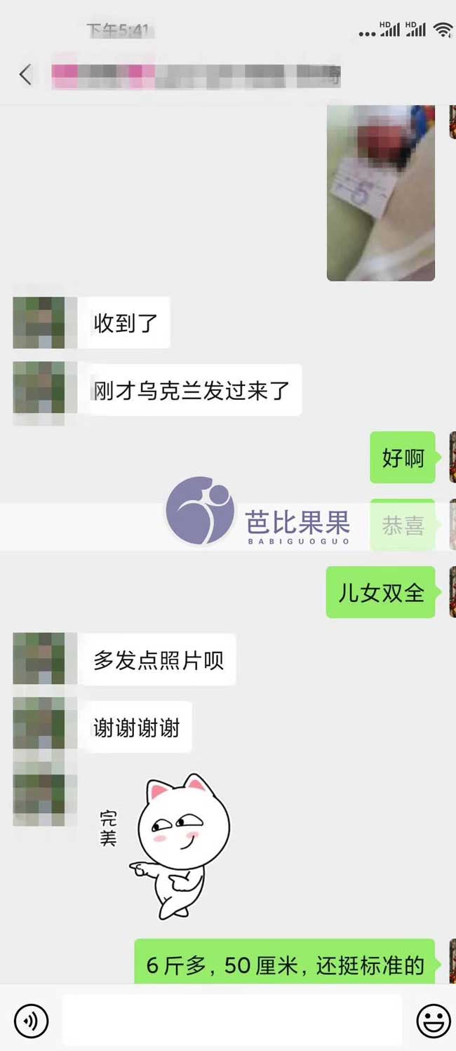 乌克兰试管求生儿子