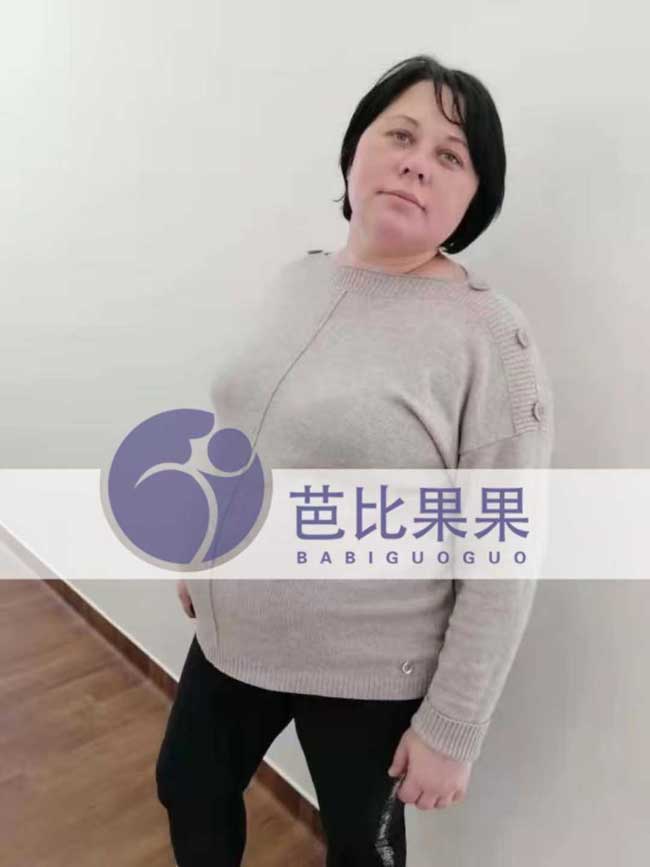 乌克兰试管孕妈做产检