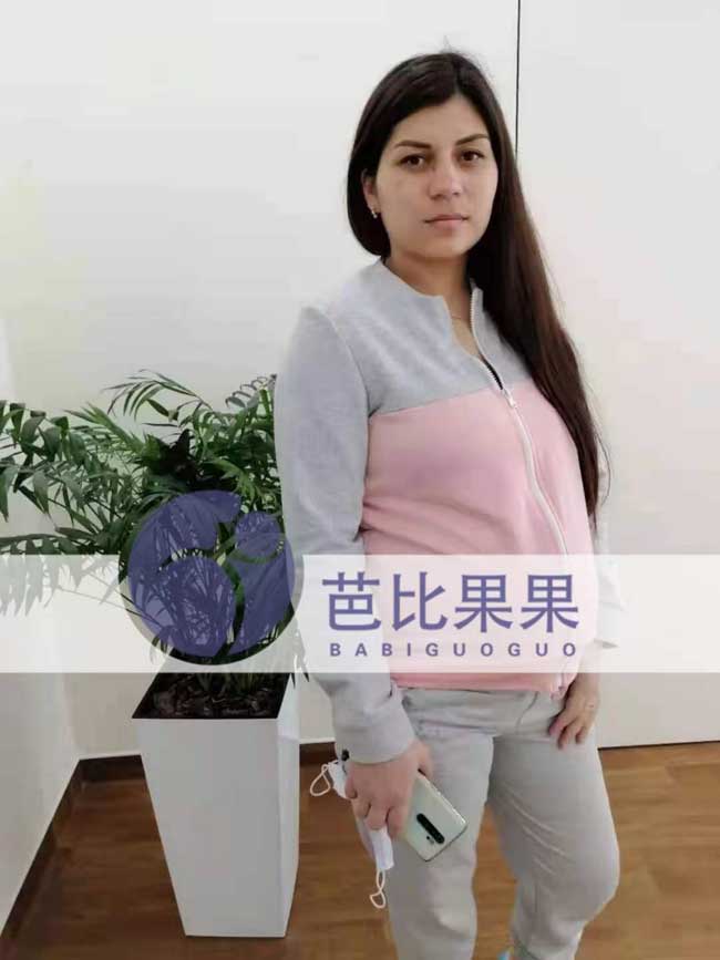 乌克兰试管孕妈做30周B超