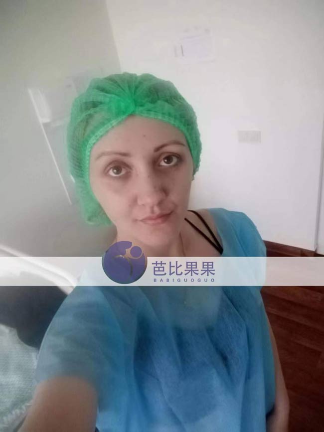 C女士家的乌克兰试管妈妈来丽塔医院移植了冻胚