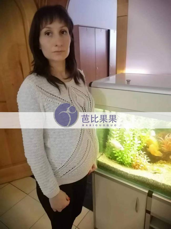 Z女士的乌克兰试管孕妈按时来做常规孕检