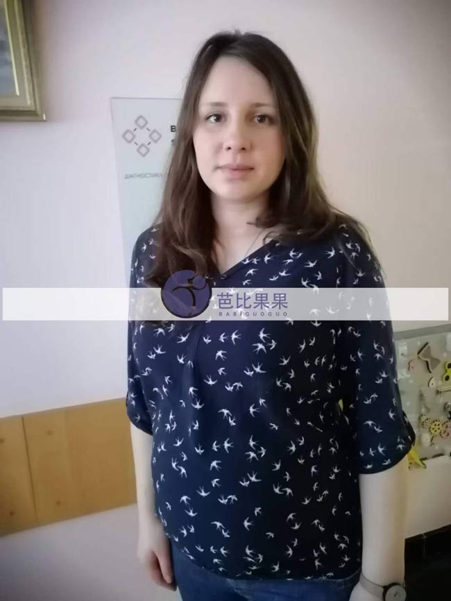 乌克兰试管妈妈做37周B超