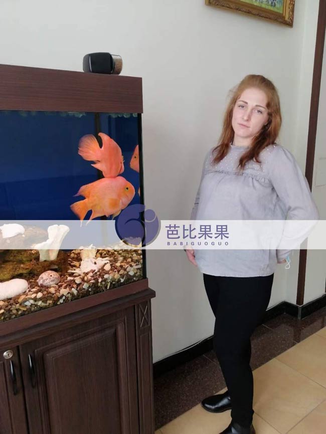 乌克兰试管妈妈做四维彩超