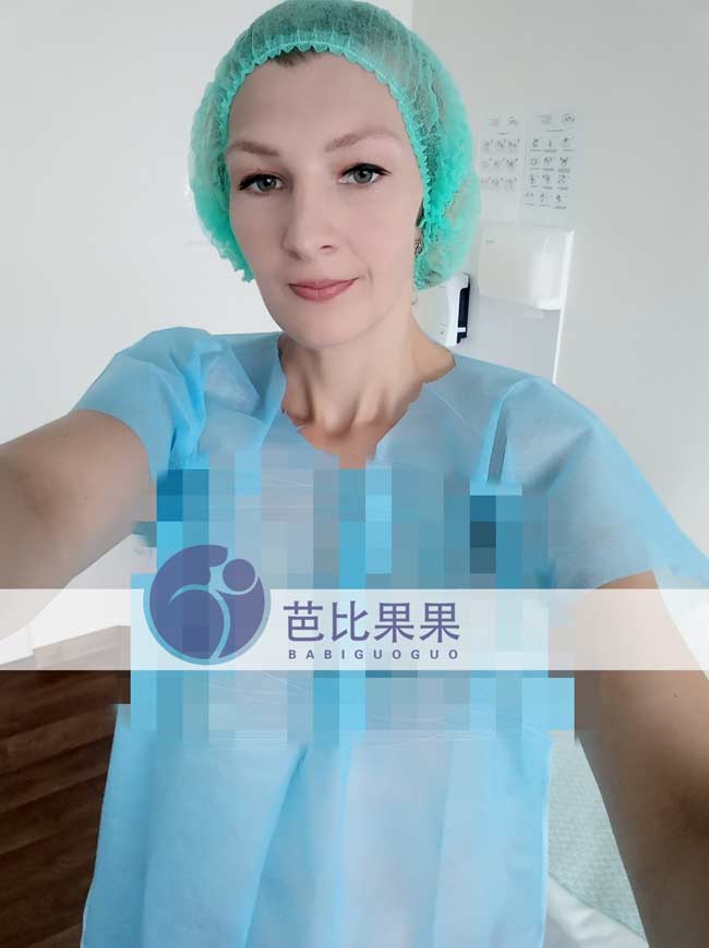 J女士的乌克兰试管妈妈来丽塔医院顺利进行冻胚移植