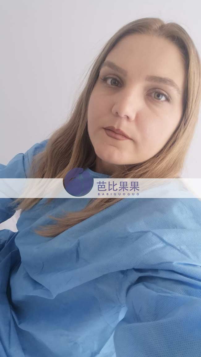 格鲁吉亚客户M女士的试管妈妈来医院移植冻胚