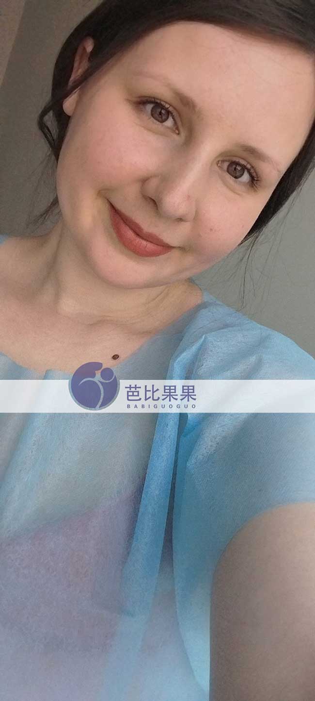 G女士家的乌克兰试管妈妈来LITA丽塔医院移植冻胚