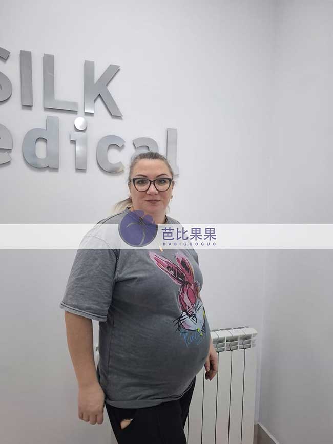 颜先生在格鲁吉亚匹配的试管妈妈做孕29周B超