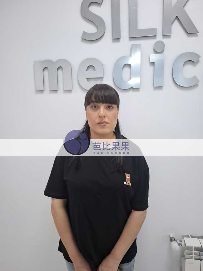 吕女士夫妇到格鲁吉亚匹配的试管妈妈做孕20周B超产检