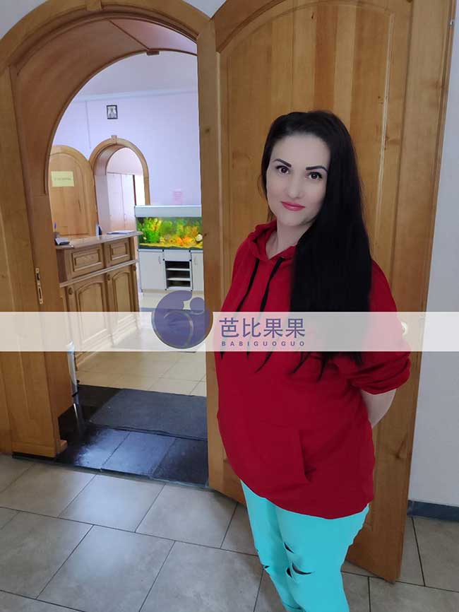 徐先生和沈先生两家到乌克兰匹配的试管妈妈做孕19周B超