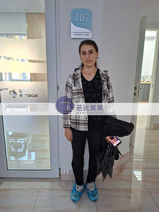 许夫妇家在格鲁吉亚匹配的试管妈妈一次移植验