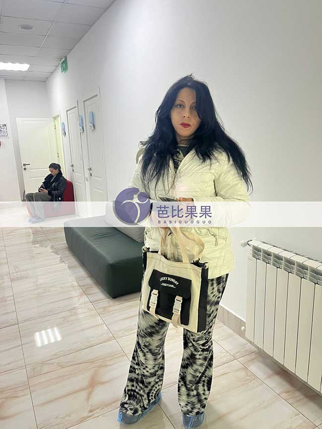 廖先生在格鲁吉亚匹配的试管妈妈验孕成功