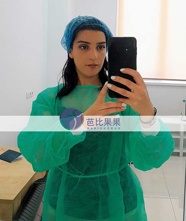 贺先生到格鲁吉亚匹配的试管妈妈在SILK医院冻胚移植