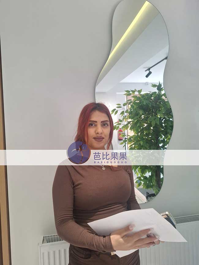 王先生选择格鲁吉亚匹配的试管妈妈做B超结果一切顺利