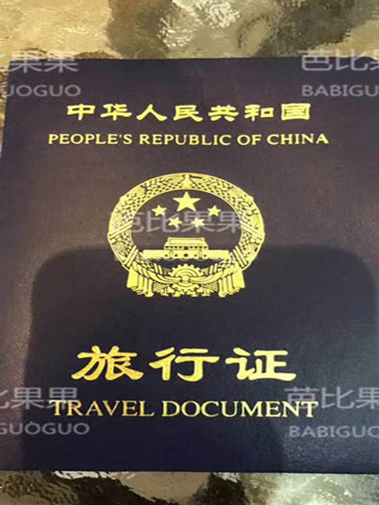 上海Z先生sgm宝宝的回国旅行证办出啦